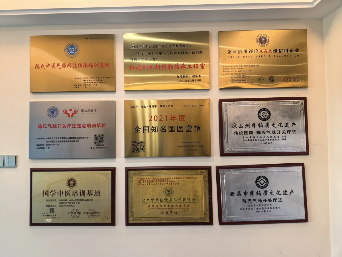 非遗与传承 · 现场牌匾展示